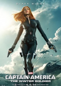 Captain America Winter Soldier review Black Widow poster