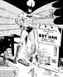 Cover of Fantasy Unlimited presents a Batman Special